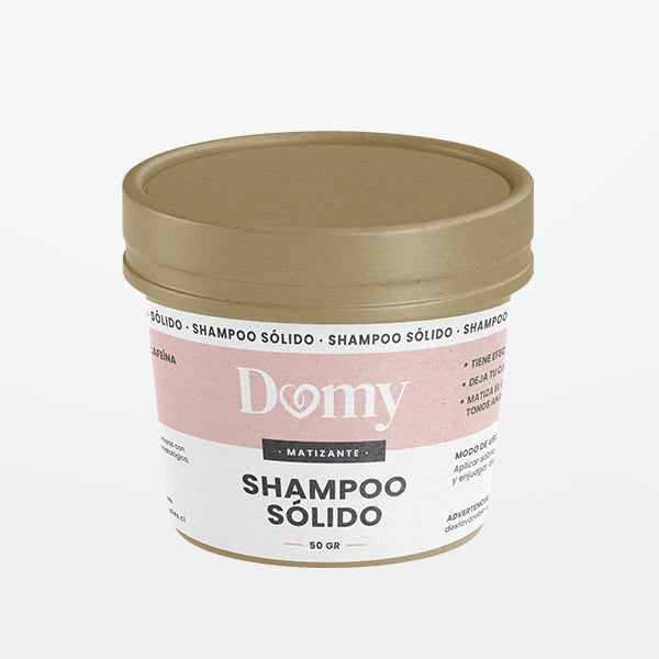 Shampoo Sólido Matizante